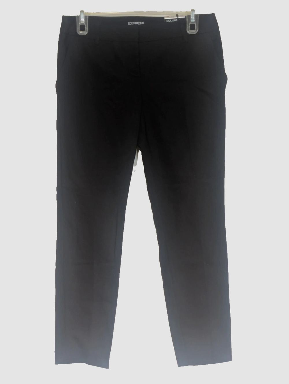 Express Columnist Low Rise Ankle Dress Pants Black Stretch Women's 18
